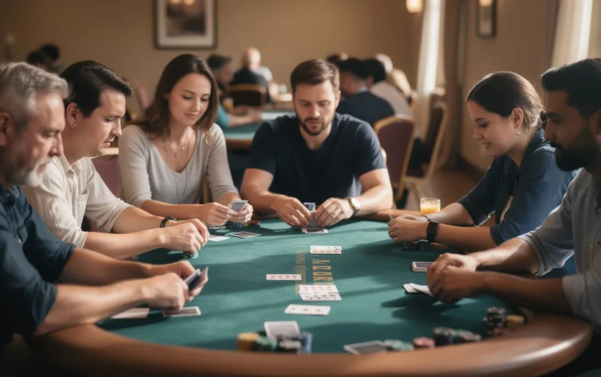 Comprendre la structure d’un tournoi poker associatif deepstack